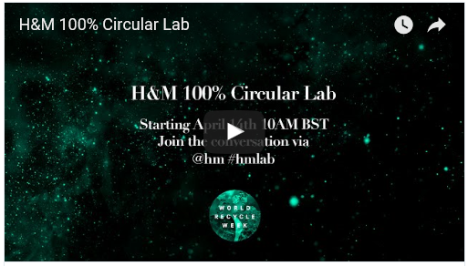 circular economy; H&M 100% circular lab; sustainble fashion; hållbart mode